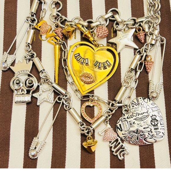 🔥NWOT🔥VERY RARE Henri Bendel Pretty Punk Statement Necklace - Picture 16 of 16